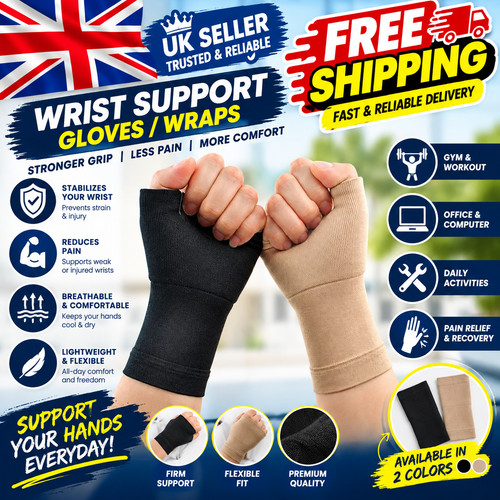 Wrist and thumb support for - wrist,