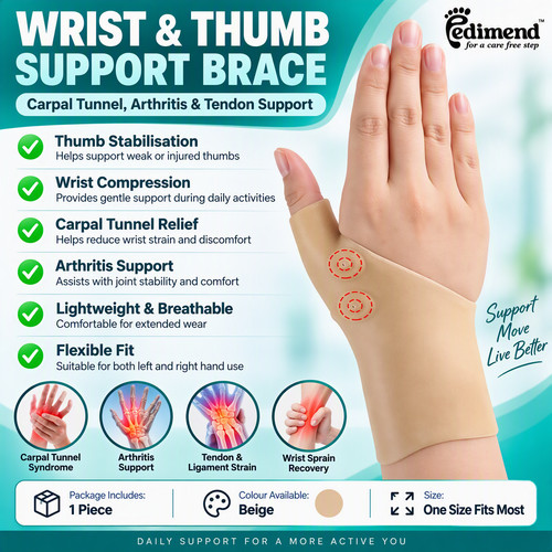 Wrist thumb support brace - support,