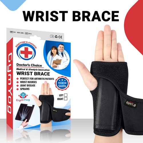 Wrist hand brace support - wrist,