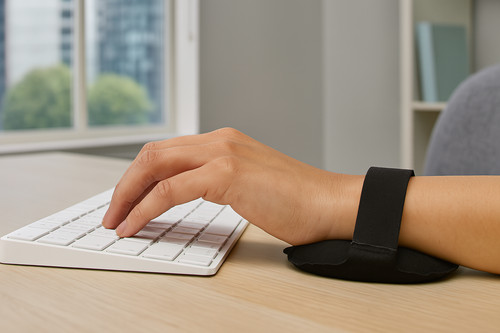 Wrist support pads air - air, cushion